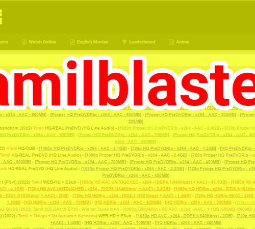 Tamilblasters 2023 Latest Tamil, Telugu, Hindi HD Dubbed Movies Download