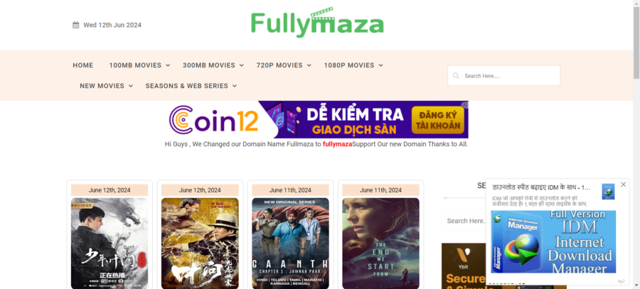 Fullmaza: Download Bollywood Movies Under 300 MB
